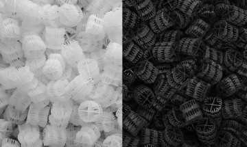 Hel x 13mm zwart wit