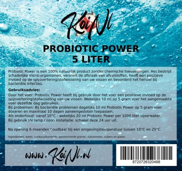 Probiotic power etiket